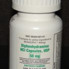 SDA Diphenhydramine 50mg Capsules Sleep Aid & Antihistamine 100ct