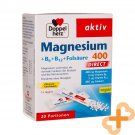DOPPELHERZ Magnesium 400 Direct 20 Sachets Vitamin B Complex Supplement