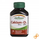 Jamieson Calcium 500Mg Vitamin D3 1000IU Strong Bones Osteoporosis Prevent N90