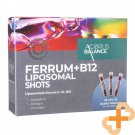 ACORUS BALANCE Ferrum + B12 Liposomal Shots Oral Solution 14 x 25ml Cognitive