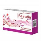 FERATIN FORTE 30mg 30 Tablets Supplement Micro-encapsulated Iron