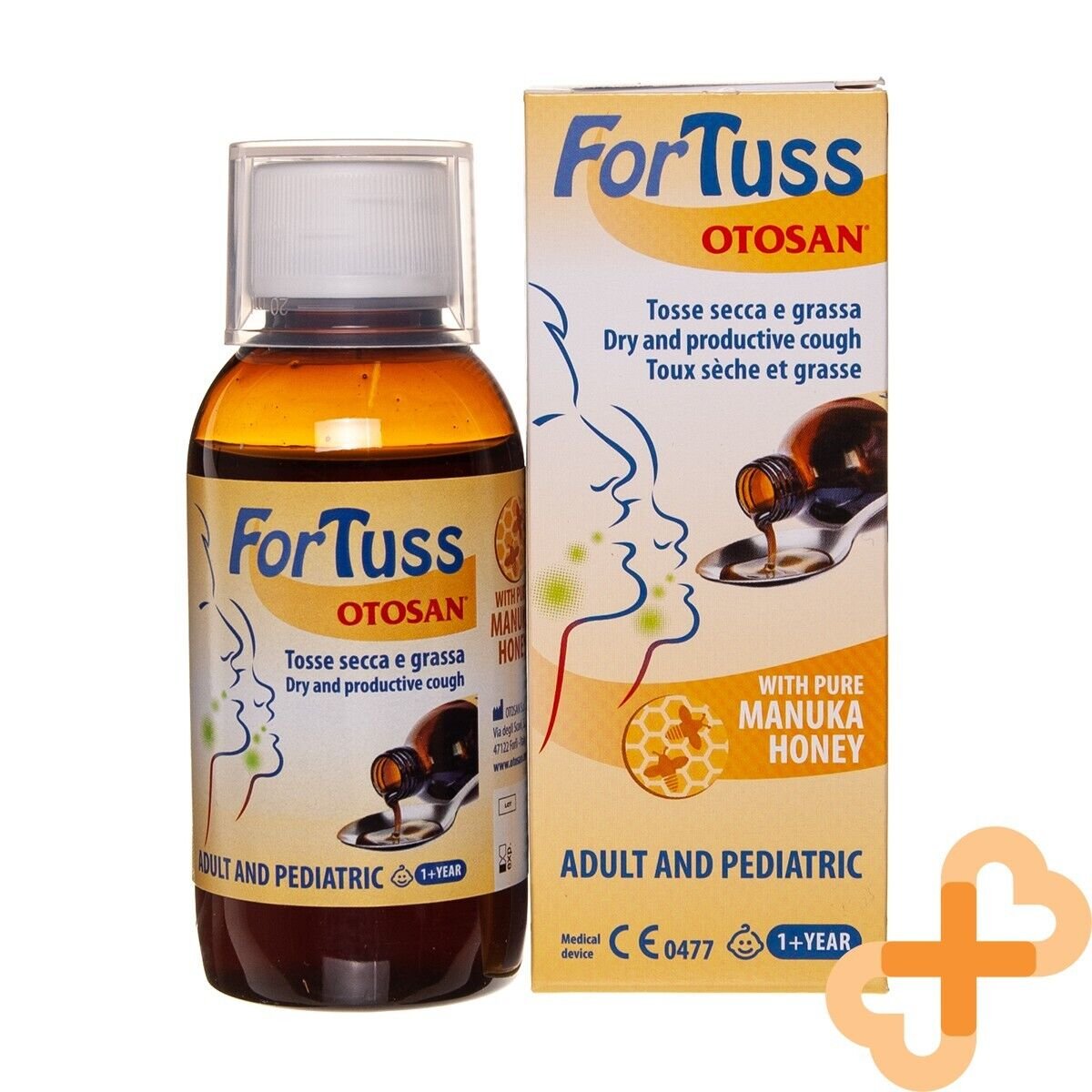 Otosan Fortuss Cough Syrup G Pure Manuka Honey Dry Cough