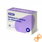 AMBIO Selenium Zinc Vitamin Complex 90 Tablets B6 C A E Food Supplement Immune