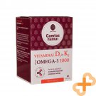 GAMTOS NAMAI Vitamins D3 and K2 Plus OMEGA-3 1000 Immunity 60 Capsules