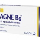 MAGNE B6 Magnesium + Vitamins B6, 60Tab Stress Fatigue Fear Nervousness