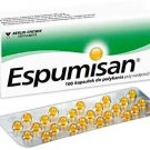 2 boxes x 25 caps. ESPUMISAN 40mg for Stomach Pain Meteorism Bloating Gas Item