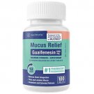 Mucus Relief | Guaifenesin 1200 mg Maximum Strength | 100 Count