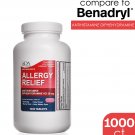 Allergy Relief | Diphenhydramine HCl 25mg 1000 Tablets | Relief for