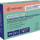 Welmate Lidocaine 4% Pain Relief Patch | Maximum Strength | Value Size - 15