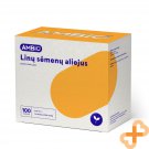 AMBIO Linseed Oil 100 Capsules To Protect Cells From Oxidative Damage Supplement