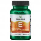 SWANSON Vitamin E Antioxidant and Essential Nutrient Natural 100 Capsules