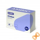 AMBIO Zinc 15mg 45 Tablets Skin Hair Nails Food Vision Health Supplement