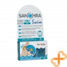 SANOHRA SWIM Ear Plugs For Children 2 PCS. Easy To Use Swimming Gear NEW