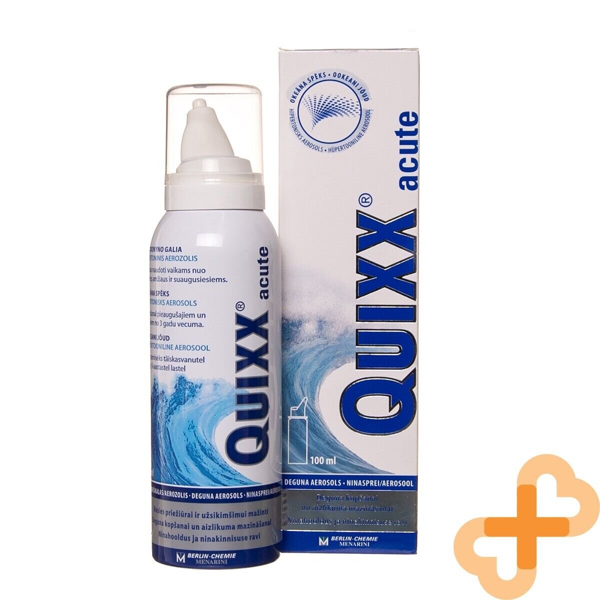 QUIXX Acute Nasal Spray 100ML for Care and Natural Nose Slowing Relief