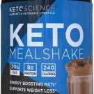 Keto Science Ketogenic Meal Shake Chocolate Dietary Supplement, Rich in MCTs and Protein
