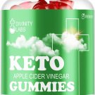 Divinity Labs Keto ACV Gummies - Shark Keto Approved Flat Tummy & Belly Fat Solution with Oprah Keto