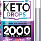 Keto Diet Drops with BHB Exogenous Ketones - Made in USA - Fat Burner & Appetite Suppressant