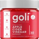 Goli Apple Cider Vinegar Gummy Vitamins - 30 Count - Vitamins B9 & B12, Gelatin-Free, Gluten-Free