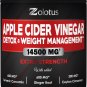 16 in 1 Apple Cider Vinegar Capsules, Equivalent to 14500mg, with Turmeric, Cinnamon, Milk Thistle