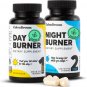 ColonBroom Day & Night Burner Supplements, Pills for Women/Men with Inulin, L-carnitine
