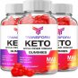 (3 Pack) Transform Keto ACV Gummies Transform ACV Advanced Formula Shark Plus Apple Cider