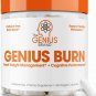 Genius Thermogenic Fat Burner, 60 Diet Veggie Pills - Weight Loss & Metabolism Supplement