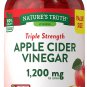 Nature's Truth Apple Cider Vinegar Capsules | 1200mg | 200 Pills | Extra Strength | Value Size