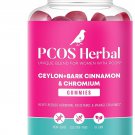PCOS Herbal Gummies Cinnamon Complex (Ceylon, Bark) with Chromium Helps Weight Loss