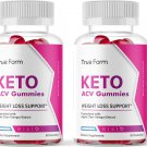 (Official 2 Pack) True Form Keto Plus ACV Gummies - TrueForm ACV Advanced Keto Shark Plus