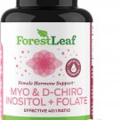 Myo-Inositol & D-Chiro Inositol Capsules w Folate - 40 1 Ratio 2000mg Myo and D-Chiro Inositol