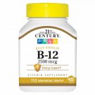 21st Century Vitamin B12 2500 mcg High Potency Tablets 110ct
