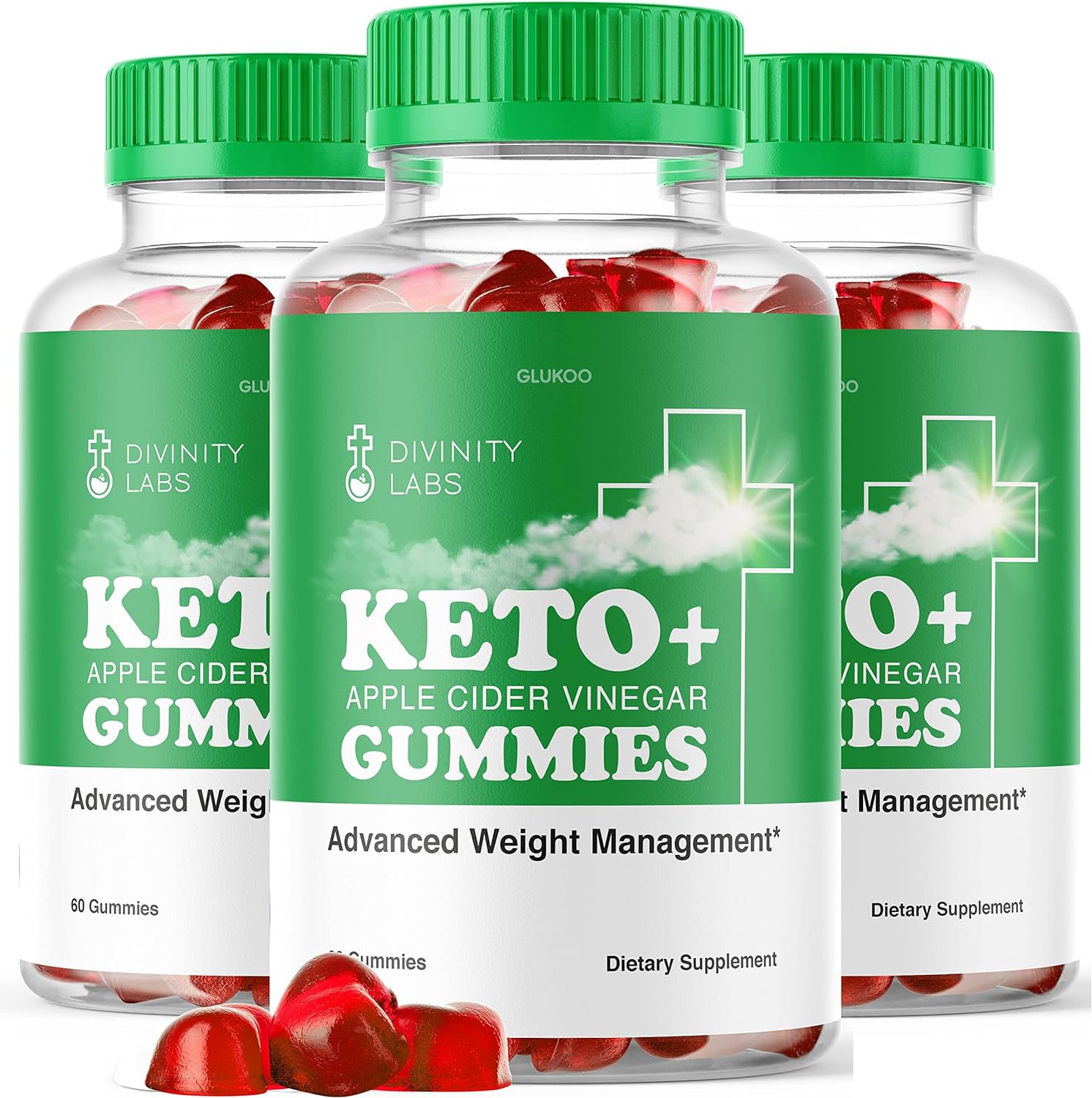 (3 Pack) Divinity Labs Keto ACV Gummies - Divinity Labs ACV Gummies ...