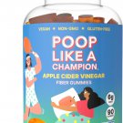 Poop Like a Champion Apple Cider Vinegar Fiber Gummies for Adults & Kids | High Fiber Gummies