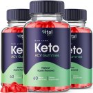 (3 Pack) Vital Ketogenic Keto ACV Gummies, Progressed Weight Loss Support