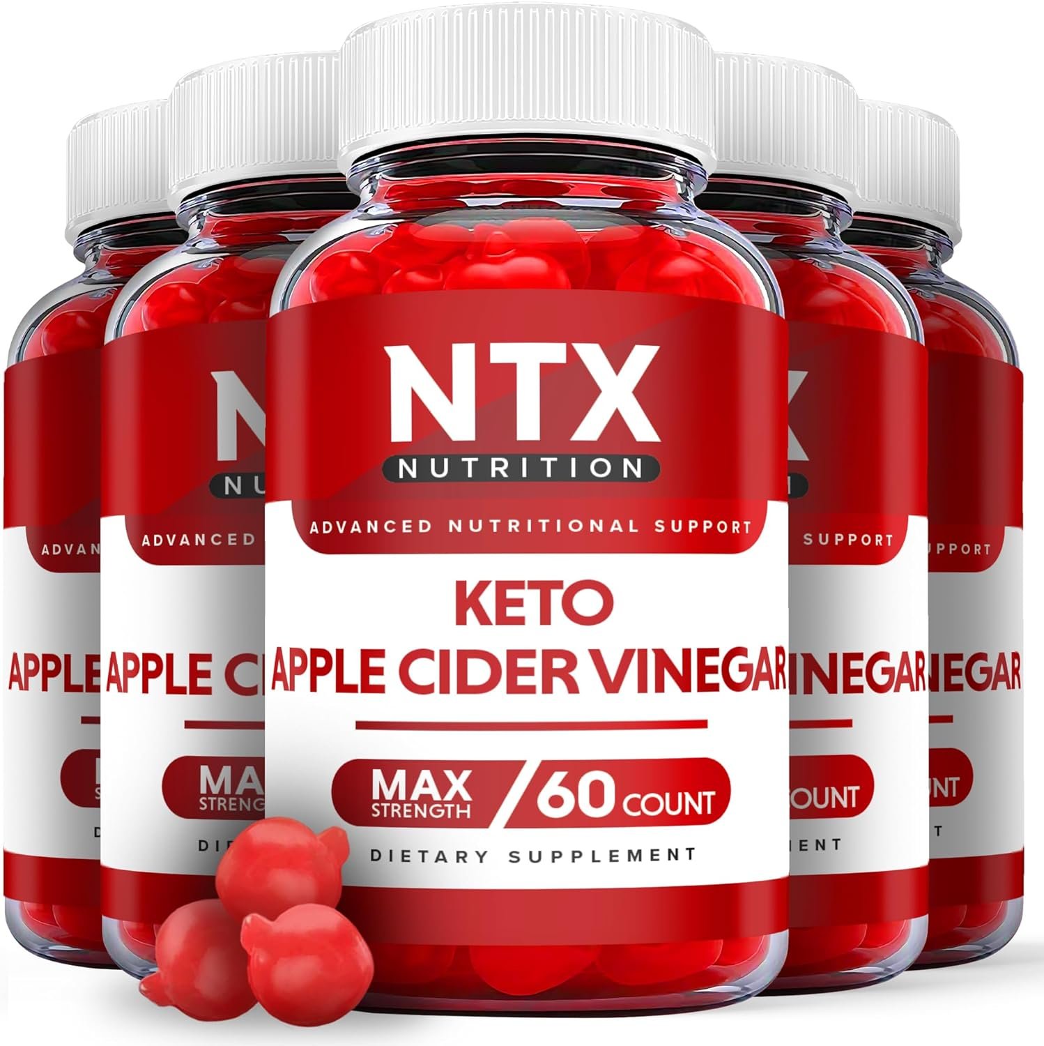 (5 Pack) NTX Keto Gummies NTX Keto Gummies with Apple Cider Vinegar