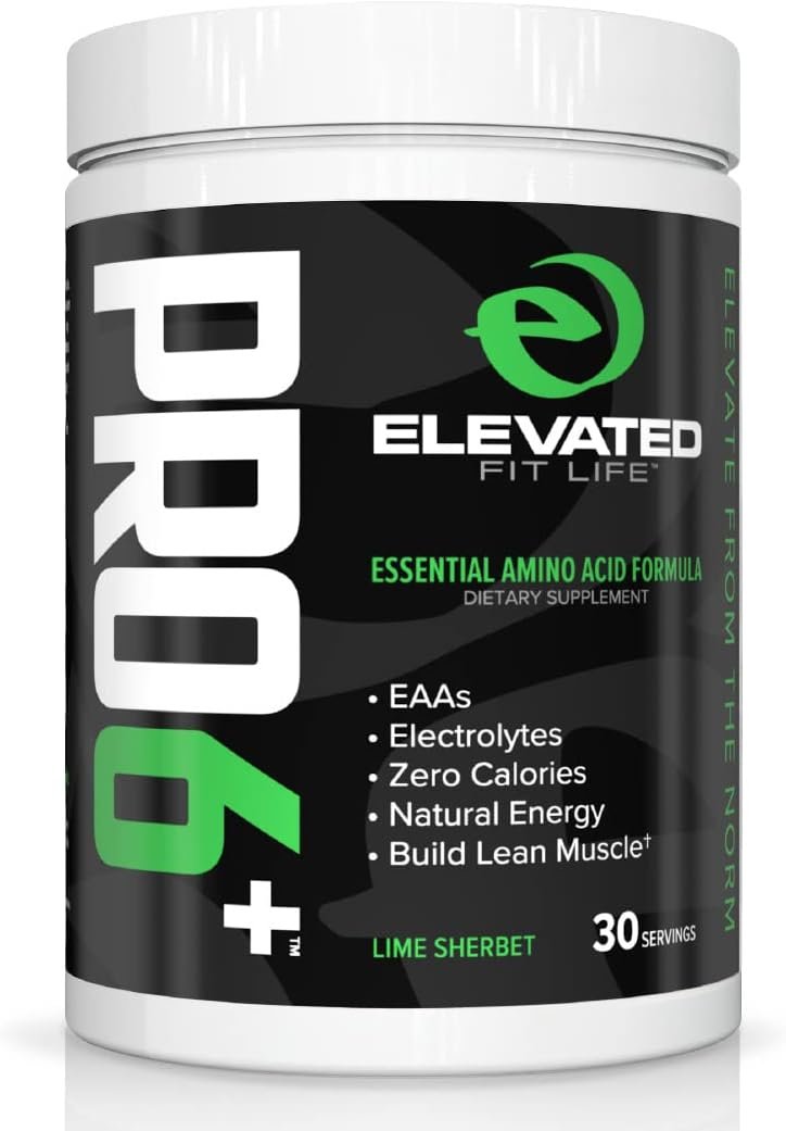 Elevated PRO6+ Essential Amino Acids Supplement BCAAs Amino Acids Pre