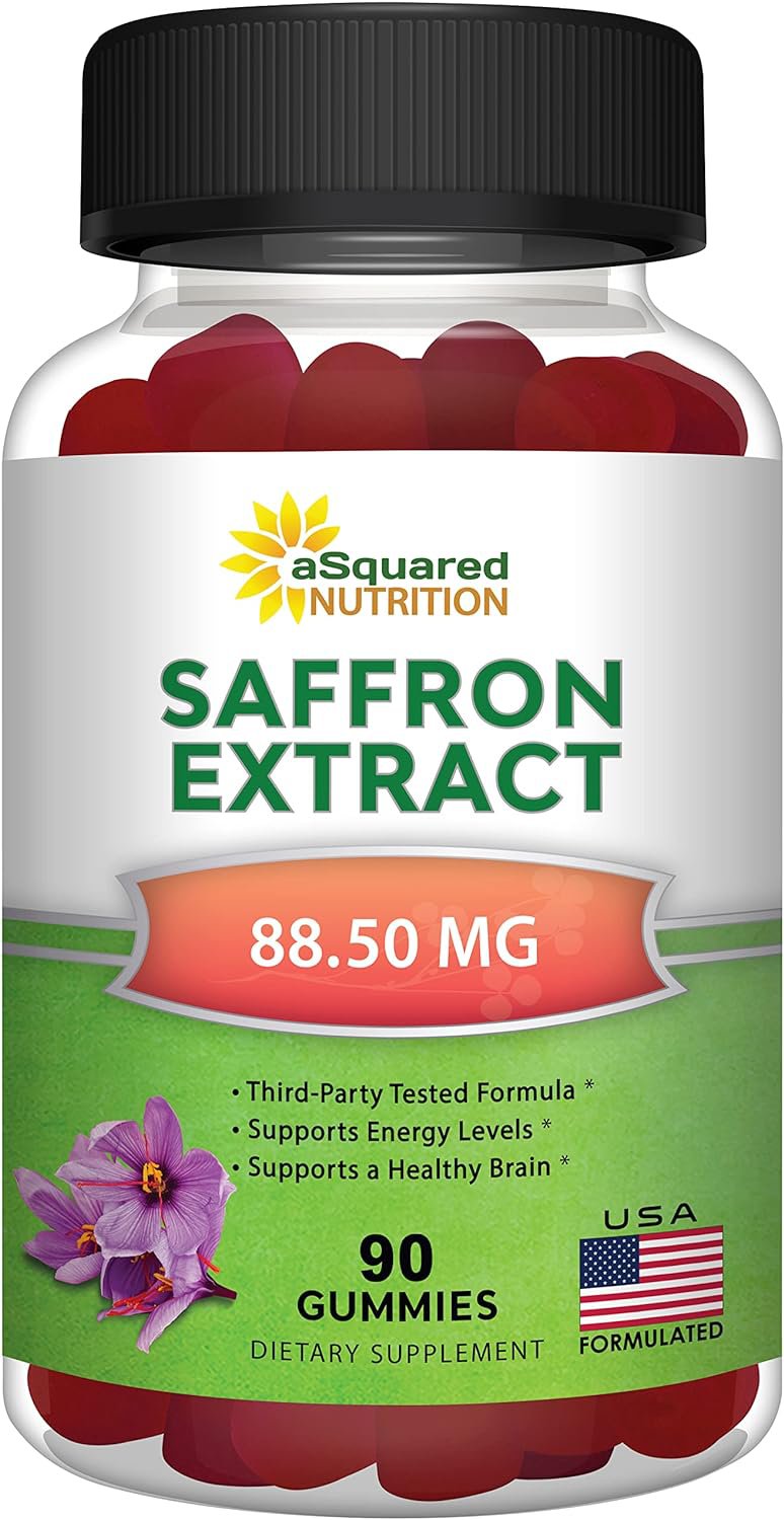 Saffron Gummies Saffron Extract Supplement Pure Gummy Supplements