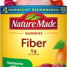 Nature Made Fiber Gummies 5 g per Serving, Fiber Supplement for Digestive Health Support, 90 Gummies