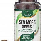 Sea Moss Gummies for Adults Max Strength 3,000mg (60 Irish Sea Moss Gel Gummies Enhanced