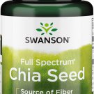 Swanson Full Spectrum Chia Seed 400 Milligrams 60 Capsules