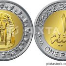 Egyptian pound coin