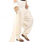 Shining Salwar & Dupatta For Women And Girls Off-White