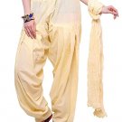Shining Salwar & Dupatta For Women And Girls Golden