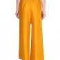 Attractive Solid Regular Shining Palazzo for Women and Girls Mustard