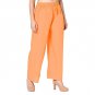 Attractive Solid Regular Shining Palazzo for Women and Girls Peach