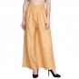 Attractive Solid Regular Shining Palazzo for Women and Girls Golden