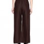 Attractive Solid Regular Shining Rayon Palazzo for Women and Girls Brown