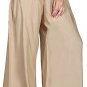 Attractive Solid Regular Shining Rayon Palazzo for Women and Girls Wheat