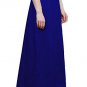 Namisha Solid Regular Shining Straight Full Cotton Petticoat for Womans and Girls Blue