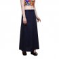 Namisha Solid Regular Shining Straight Full Cotton Petticoat for Womans and Girls Navy Blue